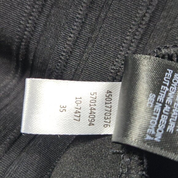 White House Black Market Minimalist Black Surplice Sleeveless‎ Top Women’s XL - Picture 9 of 14